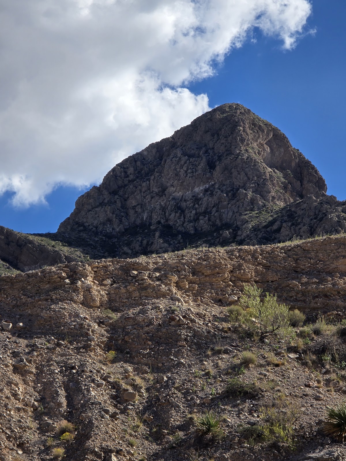 Aerial view of El Paso, TX