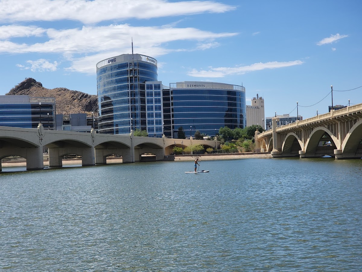Aerial view of Tempe, AZ